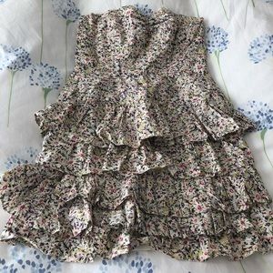 j crew floral dress